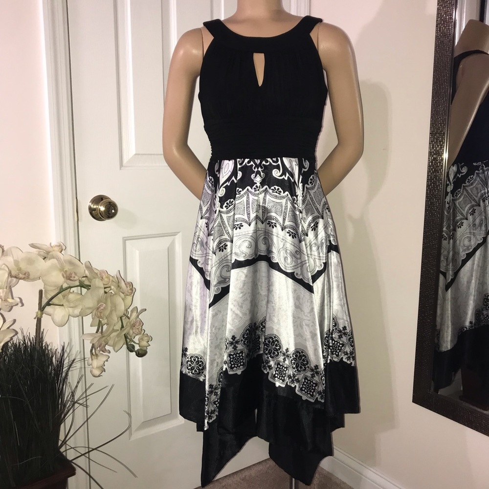 Signature by Sangria Handkerchief Dress